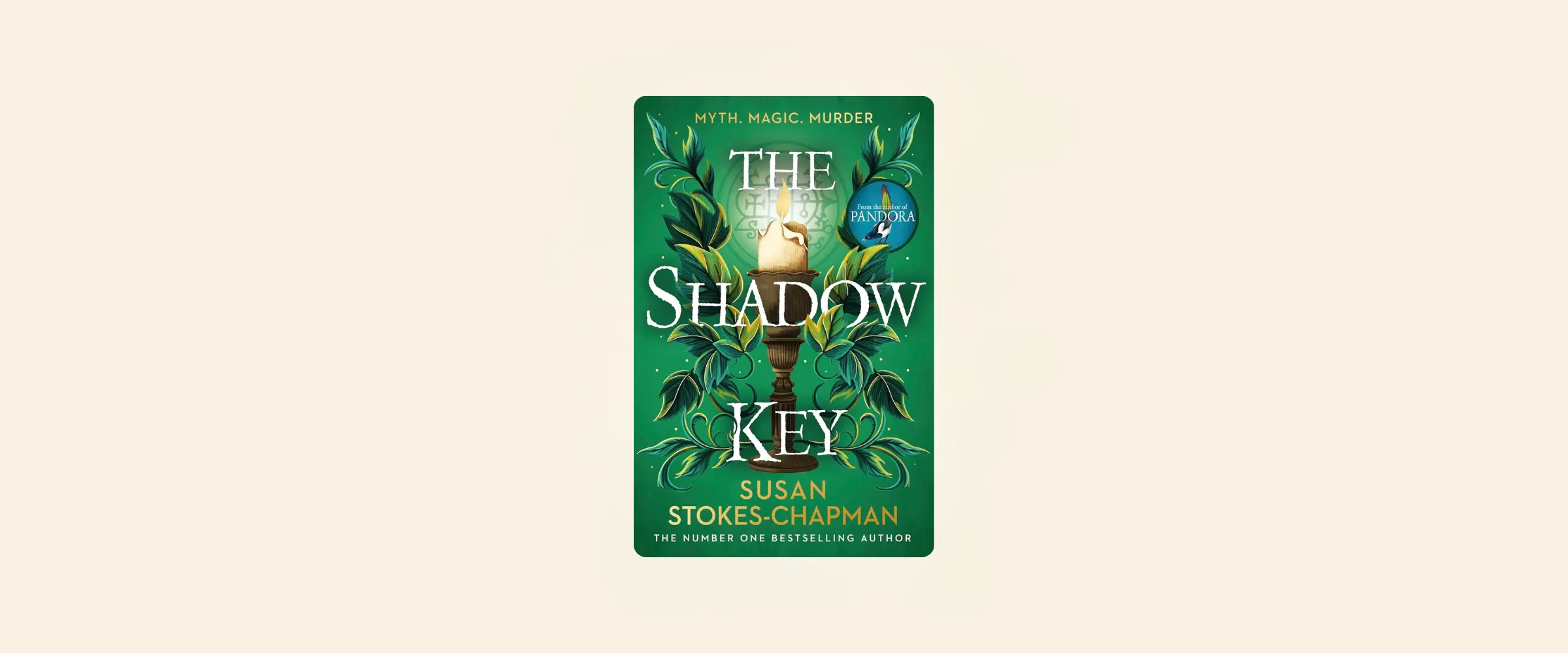 A book cover for The Shadow Key, by Susan Stokes Chapman.