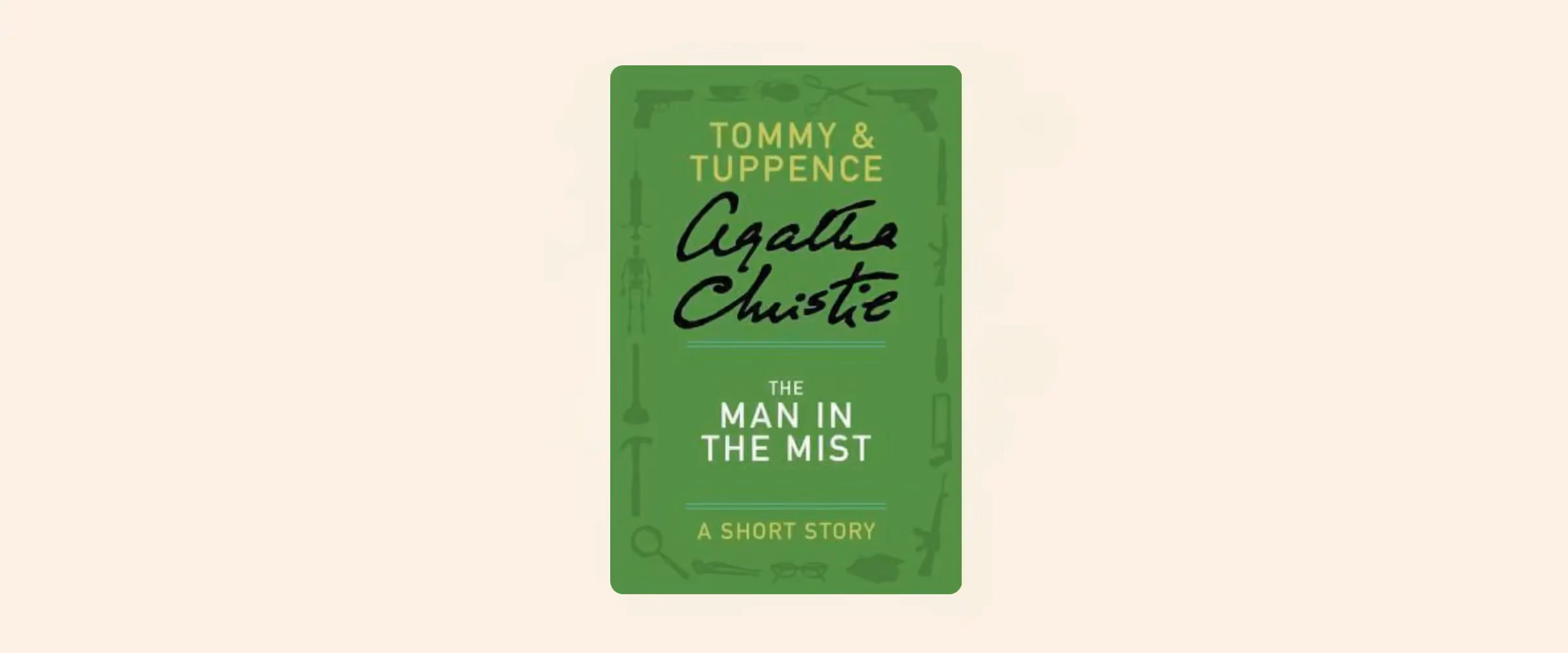 A book cover: Agatha Christie's The Man in the Mist.