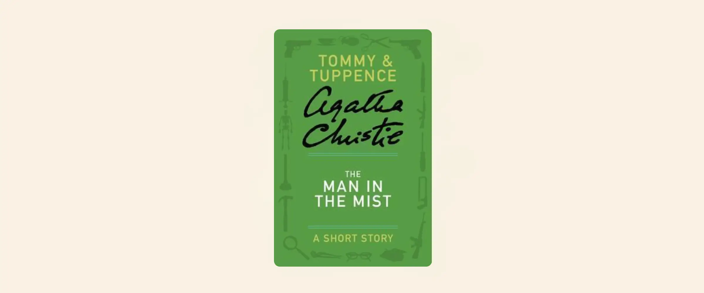 A book cover: Agatha Christie's The Man in the Mist.