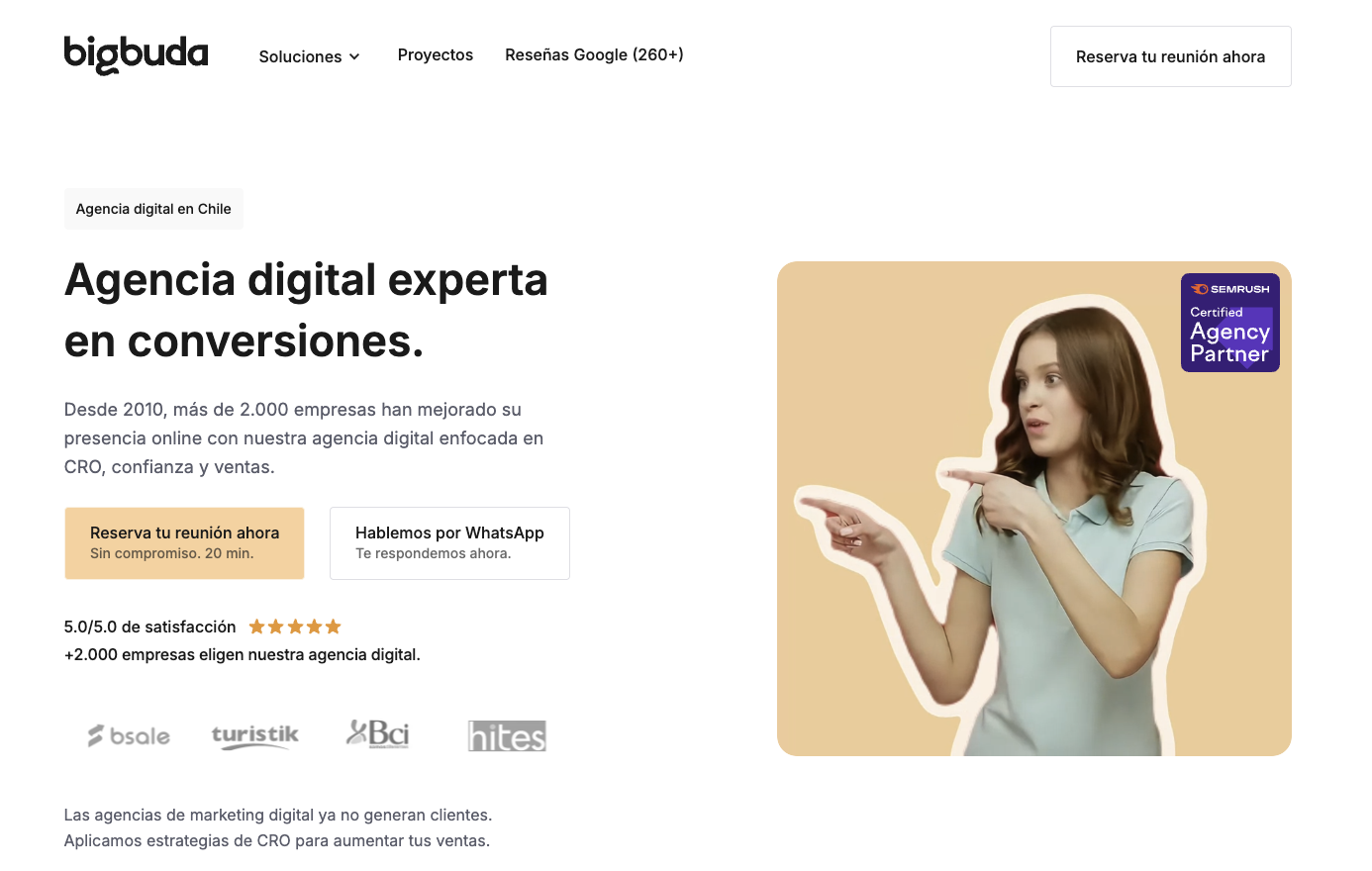 Agencia digital experta en conversiones. cover image