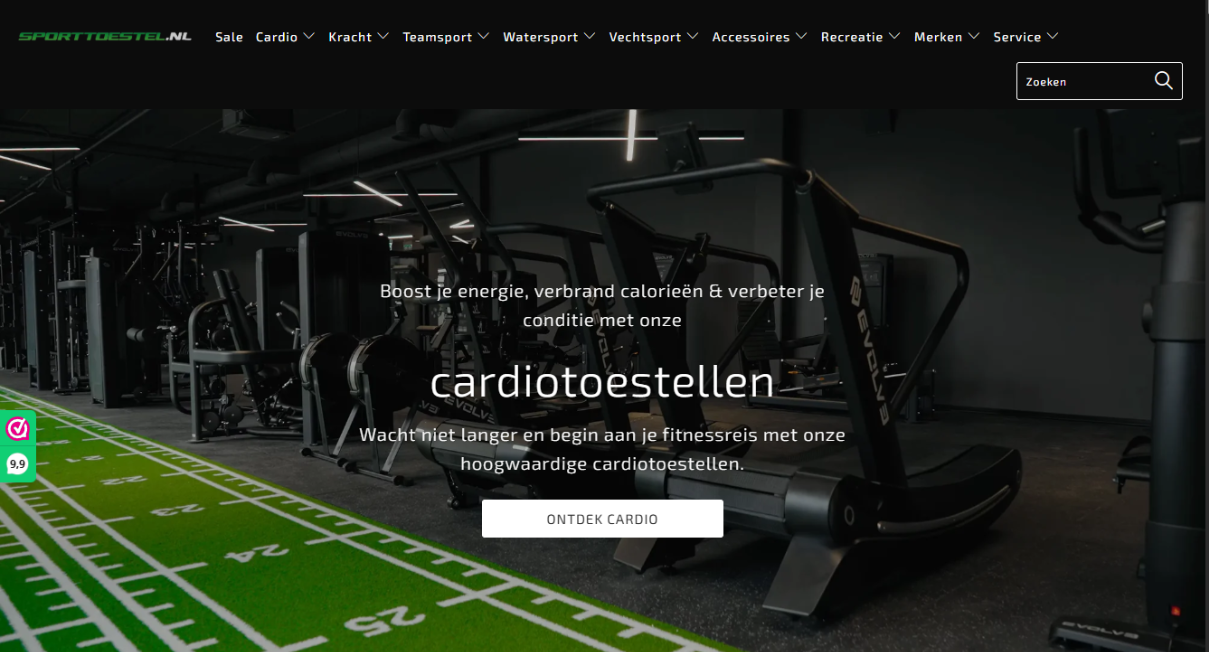 Hoe we ervoor zorgden dat het organische website verkeer van Sporttoestel.nl met 121% steeg in 2026 t.o.v. 2025.