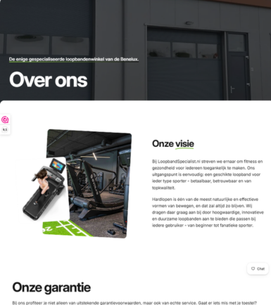 Hoe we de webshop LoopbandSpecialist.nl ontwikkelden en tot een succes lieten uitgroeien