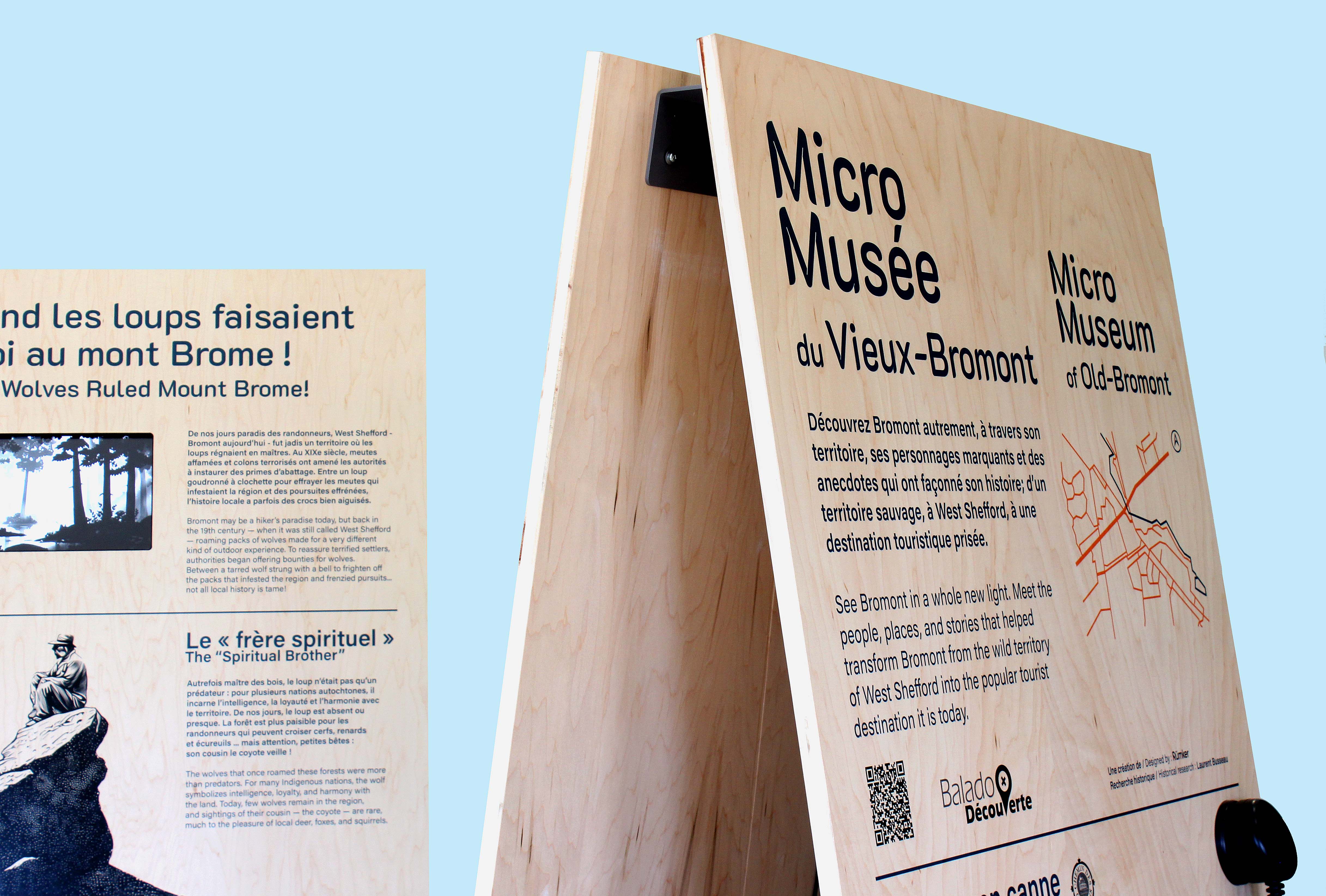 Specializing in tourism experience design, Rümker creates interactive museology projects and immersive experiences that showcase regions. By combining tourism innovation, technology integration, and visitor experience storytelling, each project becomes a driver of attractiveness and engagement. From designing outdoor exhibitions to developing experiential furniture, and incorporating eco-design approaches and territorial activation, Rümker supports Quebec destinations in creating unique, sustainable, and memorable experiences.