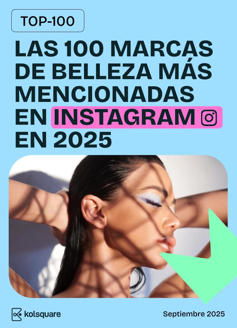 Top 100 en marcas de belleza más mencionadas en Instagram