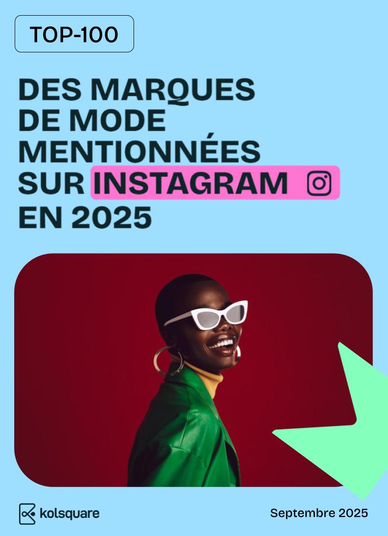 Top-100 des marques de mode mentionnées sur Instagram