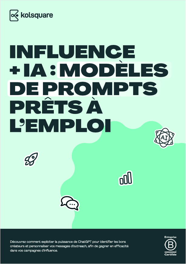 Influence + IA : modèles de prompts prêts à l'emploi