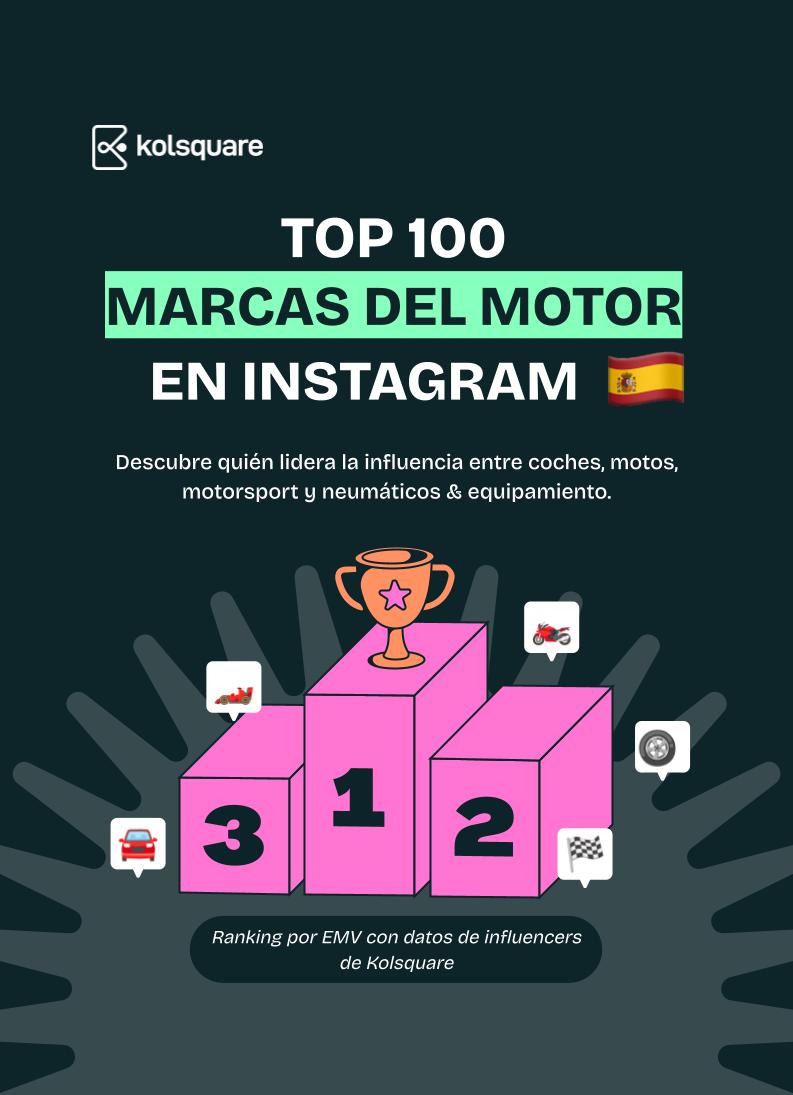 Top 100 de marcas del motor en Instagram en España