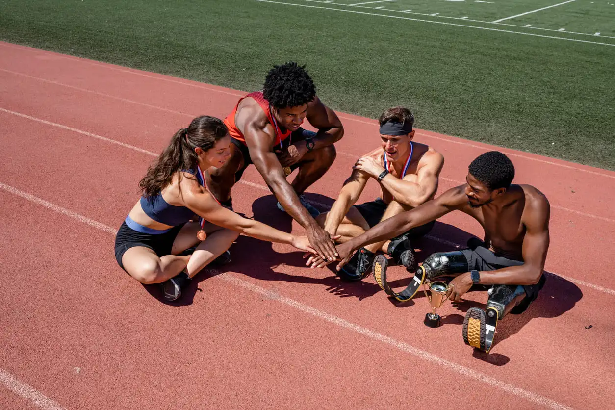 Paralympiques athletes