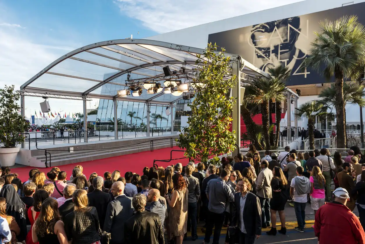 Cannes festival red carpet