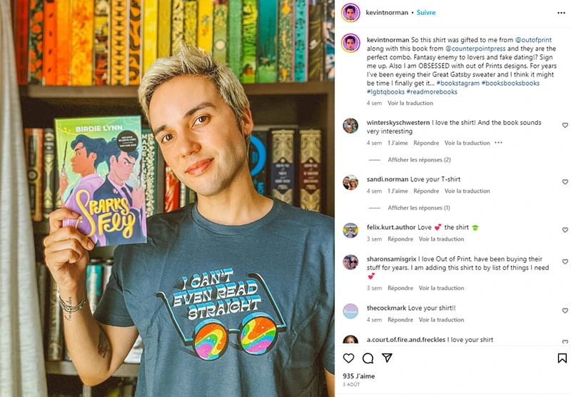 Kevin T Norman, booktok