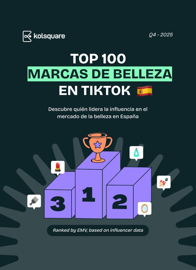 Las 100 marcas de belleza más mencionadas en TikTok