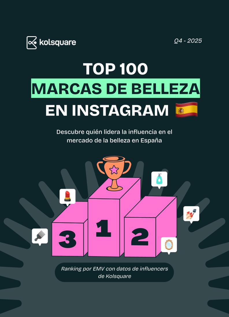 Top 100 en marcas de belleza más mencionadas en Instagram