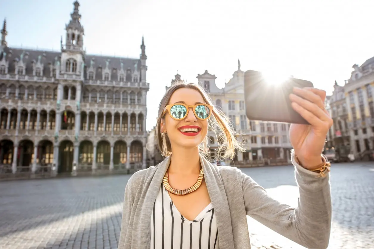 influenceuse à Bruxelles
