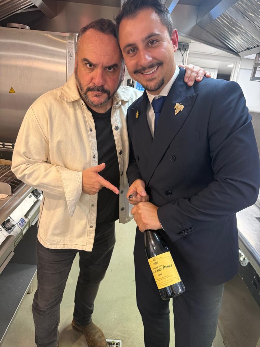 Adrien et François-Xavier Demaison en cuisine, Grand Opening Night du Camondo