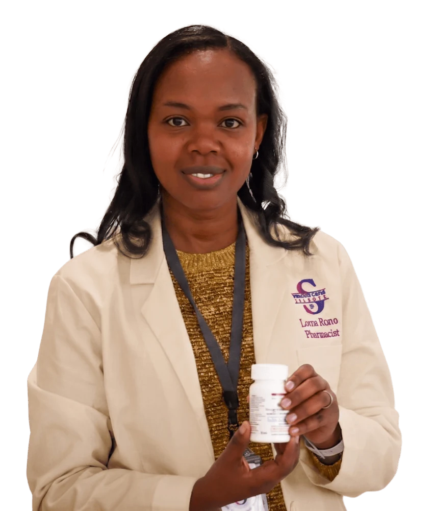 Lorna Rono, Pharmacist