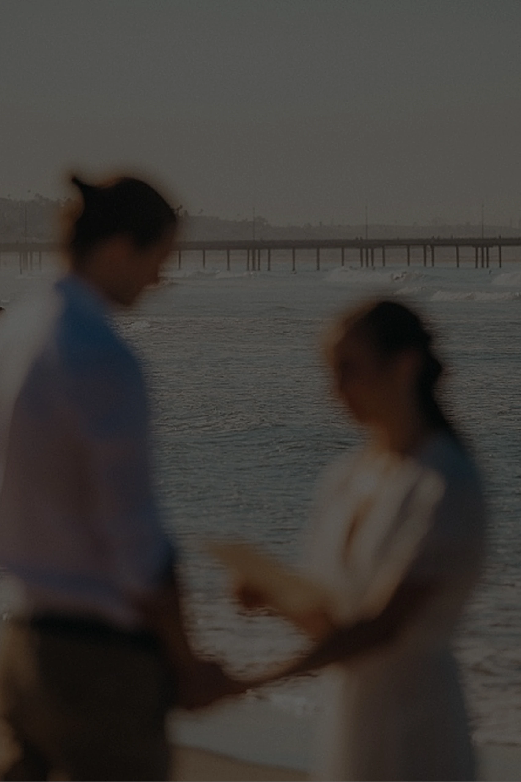 A photo of a beach wedding ceremony, background image for a case study of a web design project for a wedding officiating business LizRae & Co