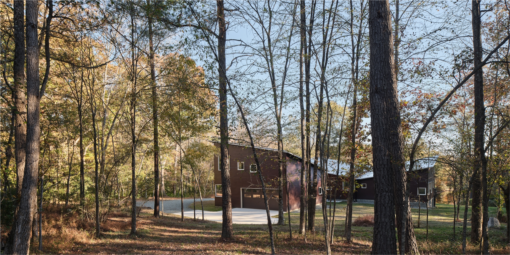 A photograph of the house