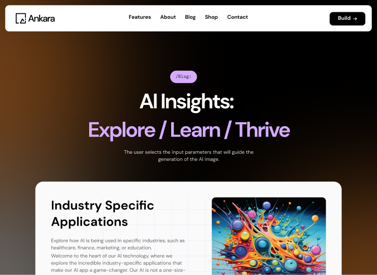 App Webflow Template - Ankara - Created by Wedoflow.com and Azwedo.com