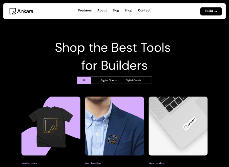 App Webflow Template - Ankara - Created by Wedoflow.com and Azwedo.com