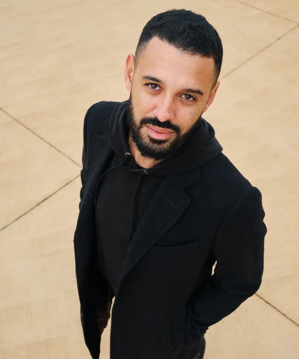 A headshot image of a young man.