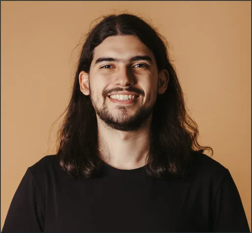A headshot image of a young man.