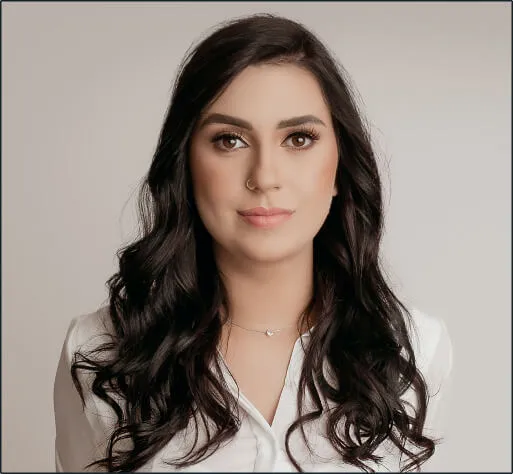 A headshot image of a young woman.