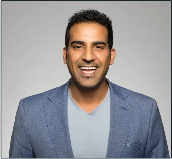 A headshot image of a man. 