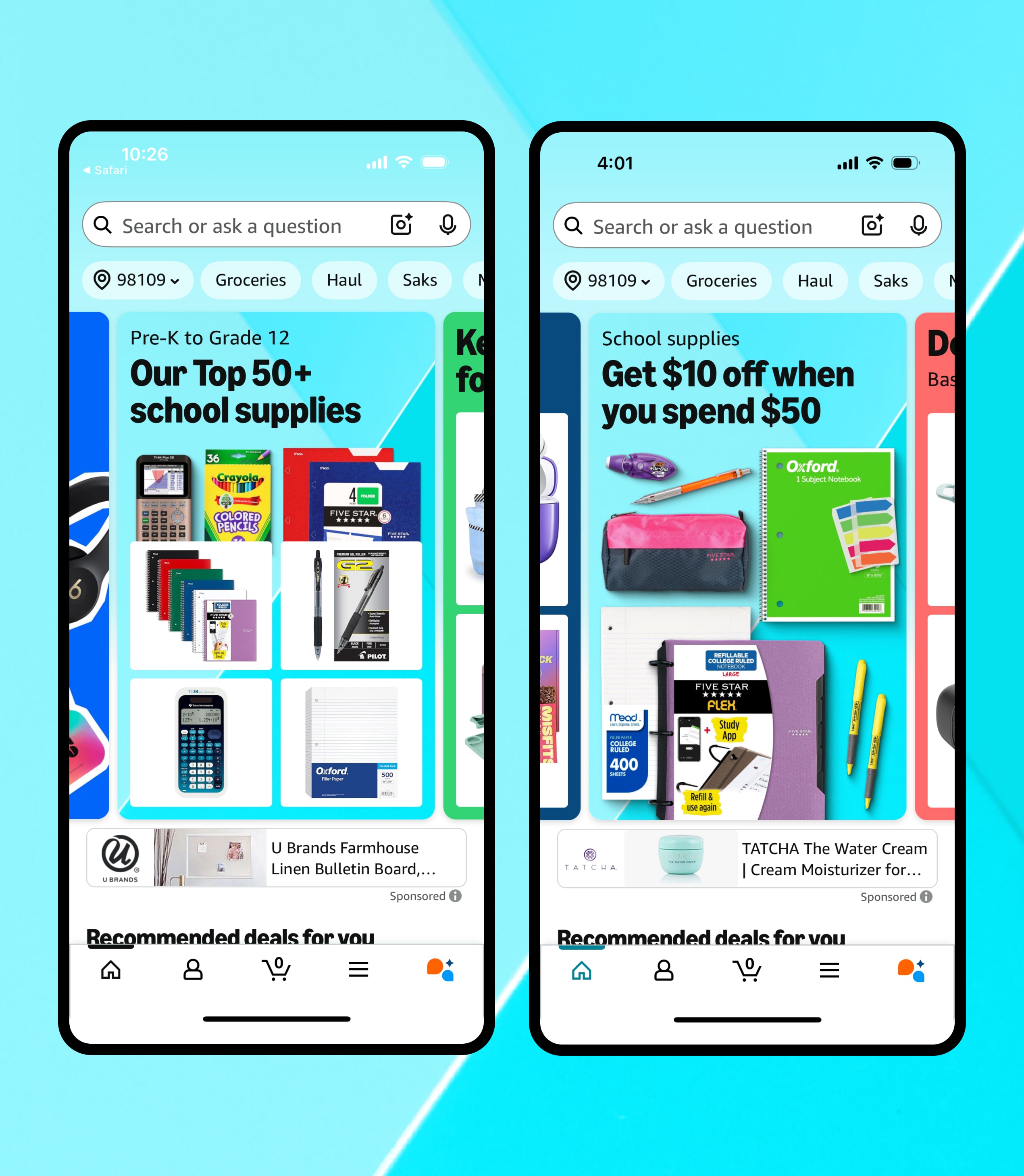 Slightly rotated webpages from The Nature of Plastic website