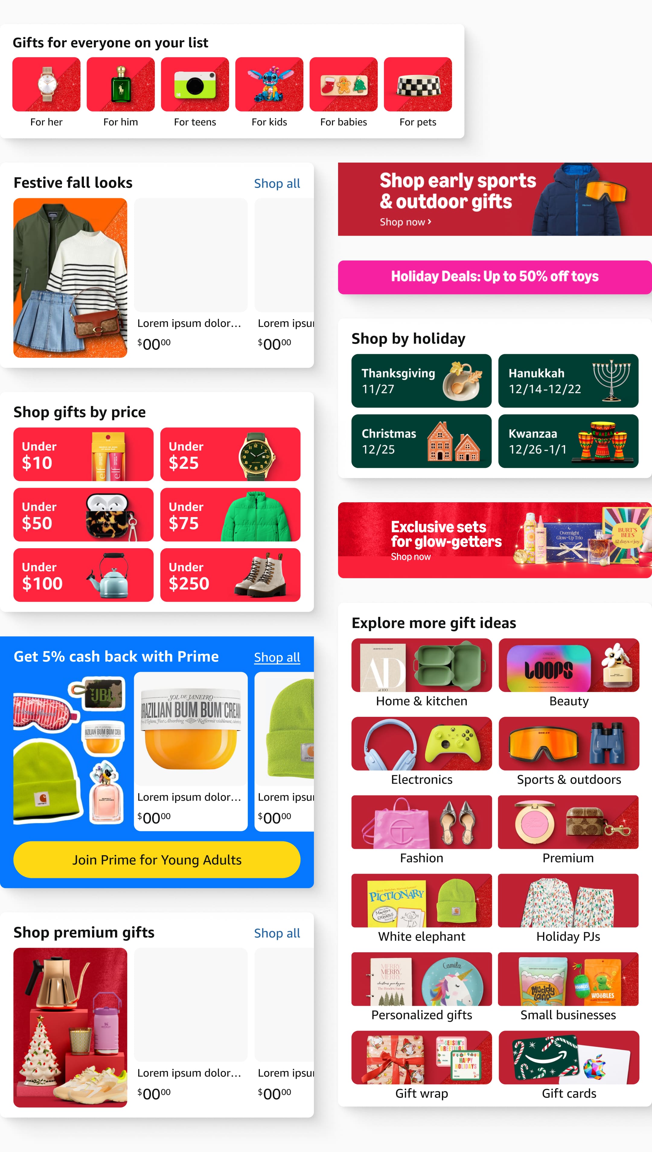 Long form image showing the vertical length of the webpages on desktop