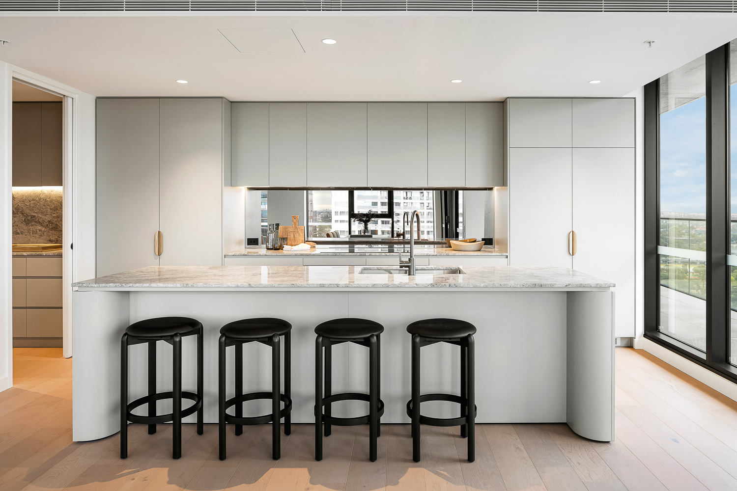 Three bedroom residences