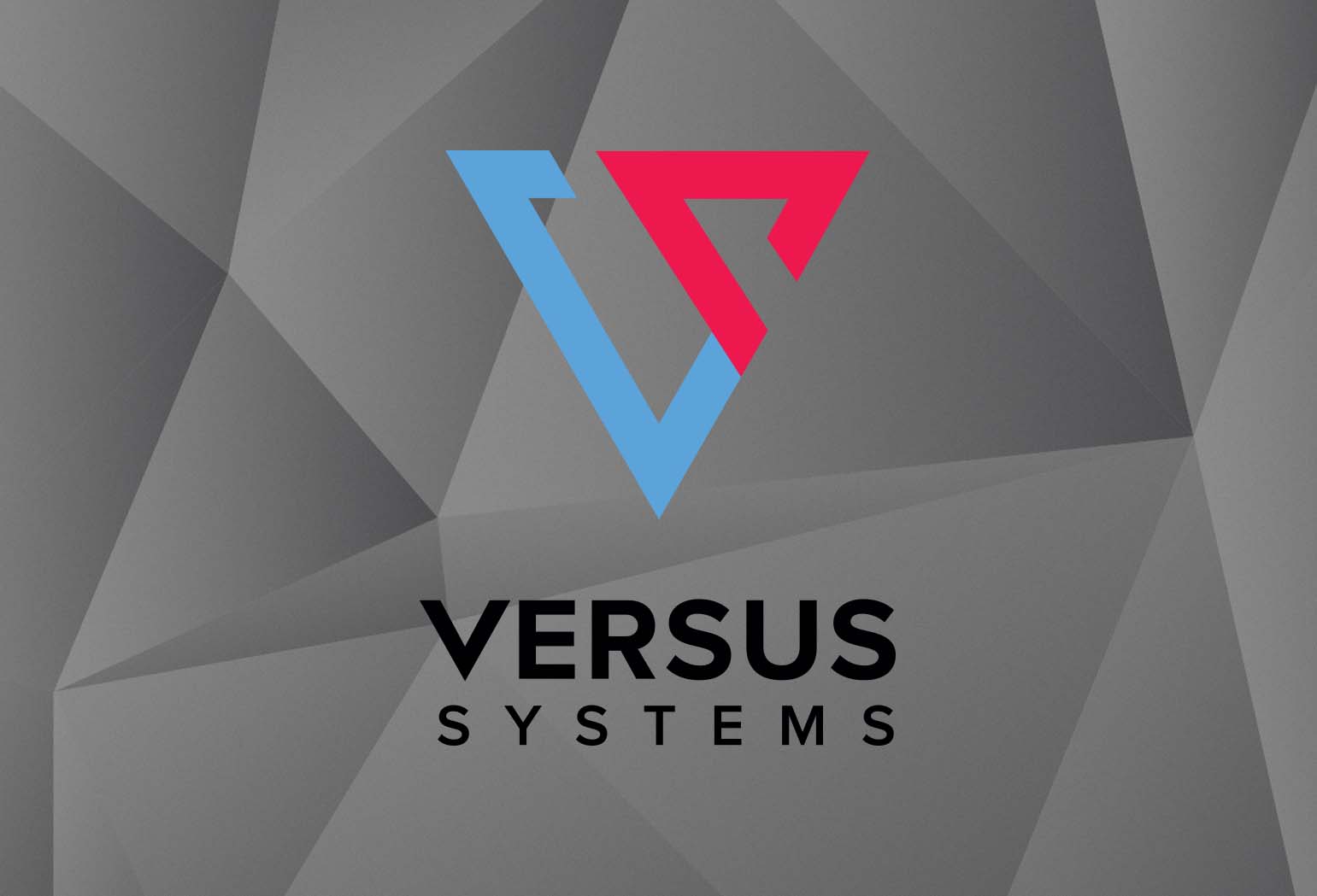 Cover image for Versus Systems portfolio piece. The image is of the Versus Systems logo that I designed