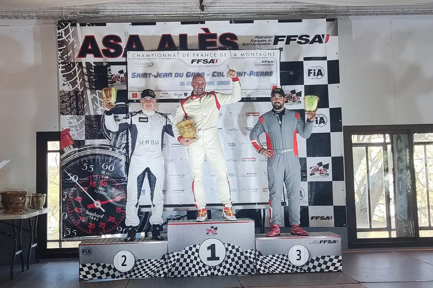 Redovno na podijumu: Uz plasman među trojicom najboljih, vrlo je važno da je Vesnić upoznao sve staze, pa će naredne godine biti lakše započeti svaki trkački vikend, bez lutanja oko podešavanja automobila i stila vožnje