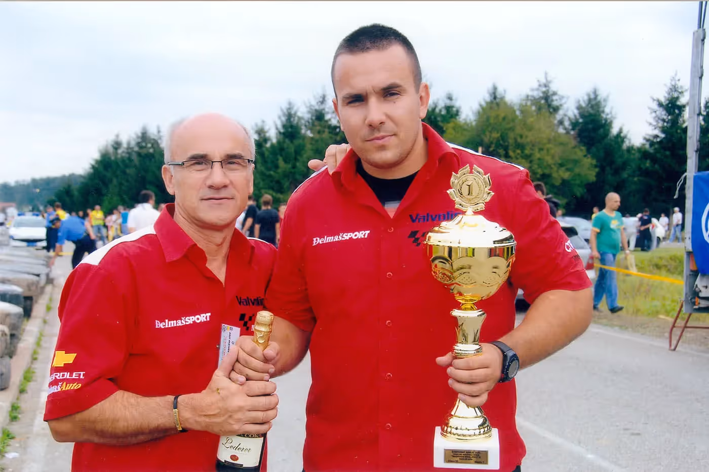 Miodrag Đelmaš bio je mentor i Dejanu Stojiću višestrukom šampionu Srbije na kružnim trkama