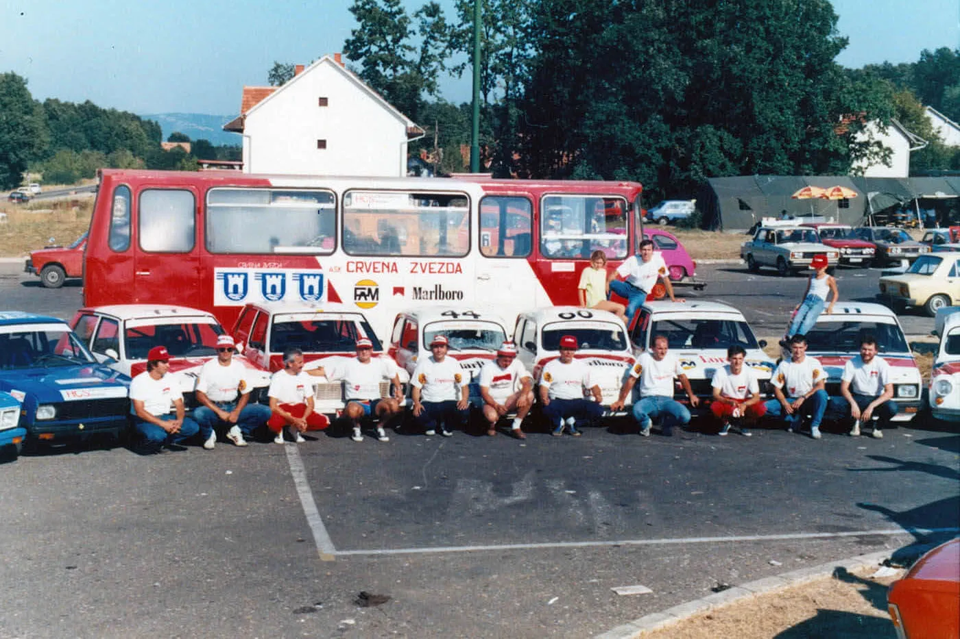 Kao član ASK „Crvena zvezda” Pjero Filipi je radio na pripremi četiri motora za „jugo” automobile za grupe „N” i „A”