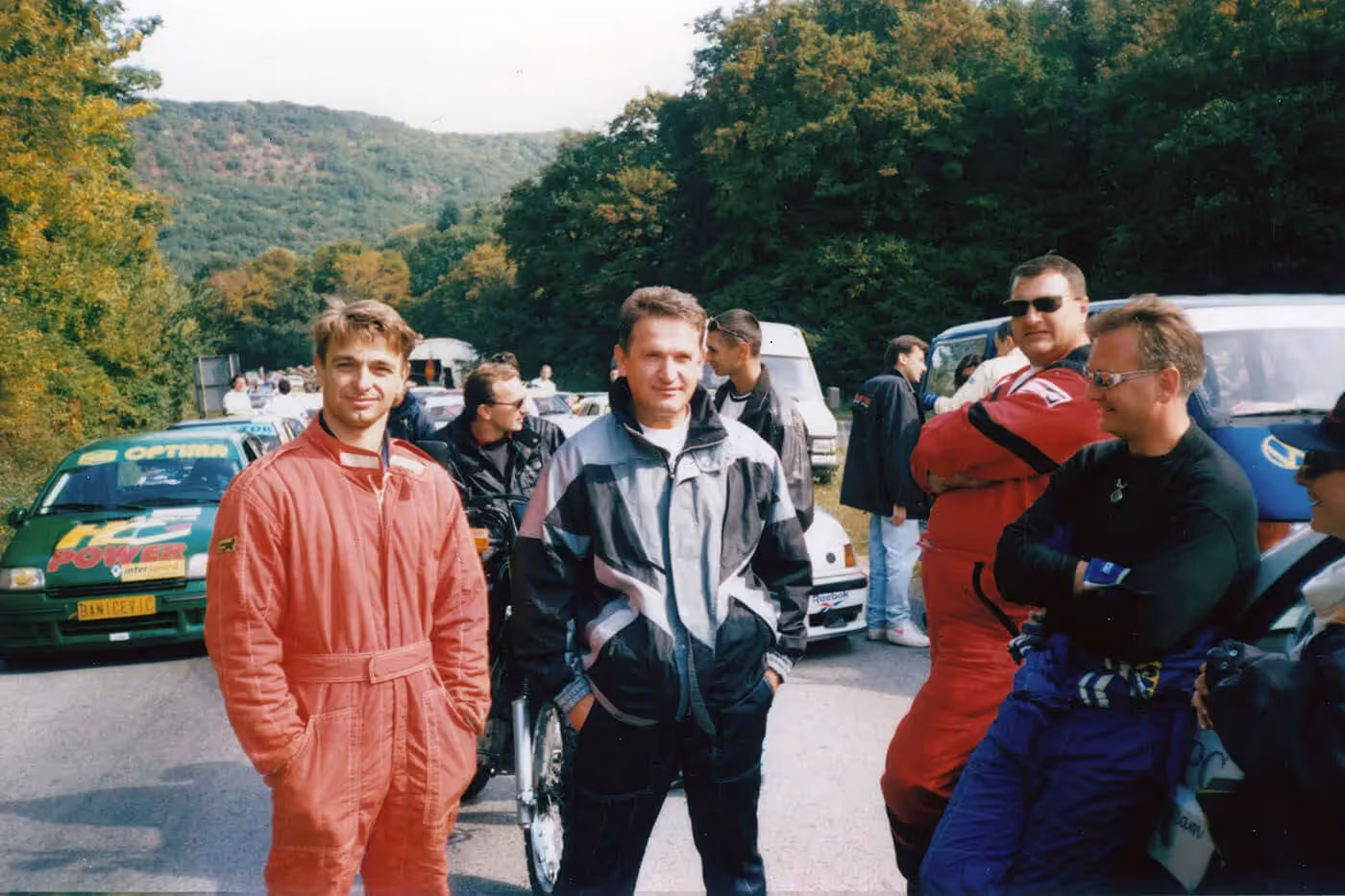 Make (u sredini) sa Goranom Asanovićem i Zoranom Kastratovićem (levo)