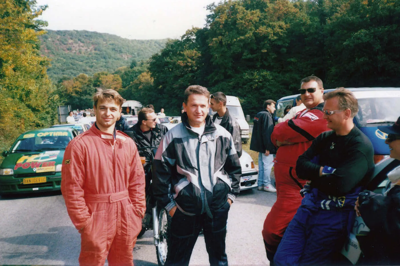 Make (u sredini) sa Goranom Asanovićem i Zoranom Kastratovićem (levo)