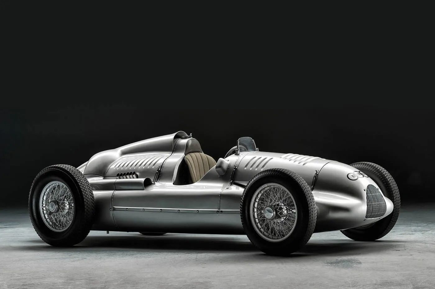 Auto Union Tip D, sa kakvim je Tacio Nuvolari pobedio na gran-pri trci oko Kalemegdana 1939. godine