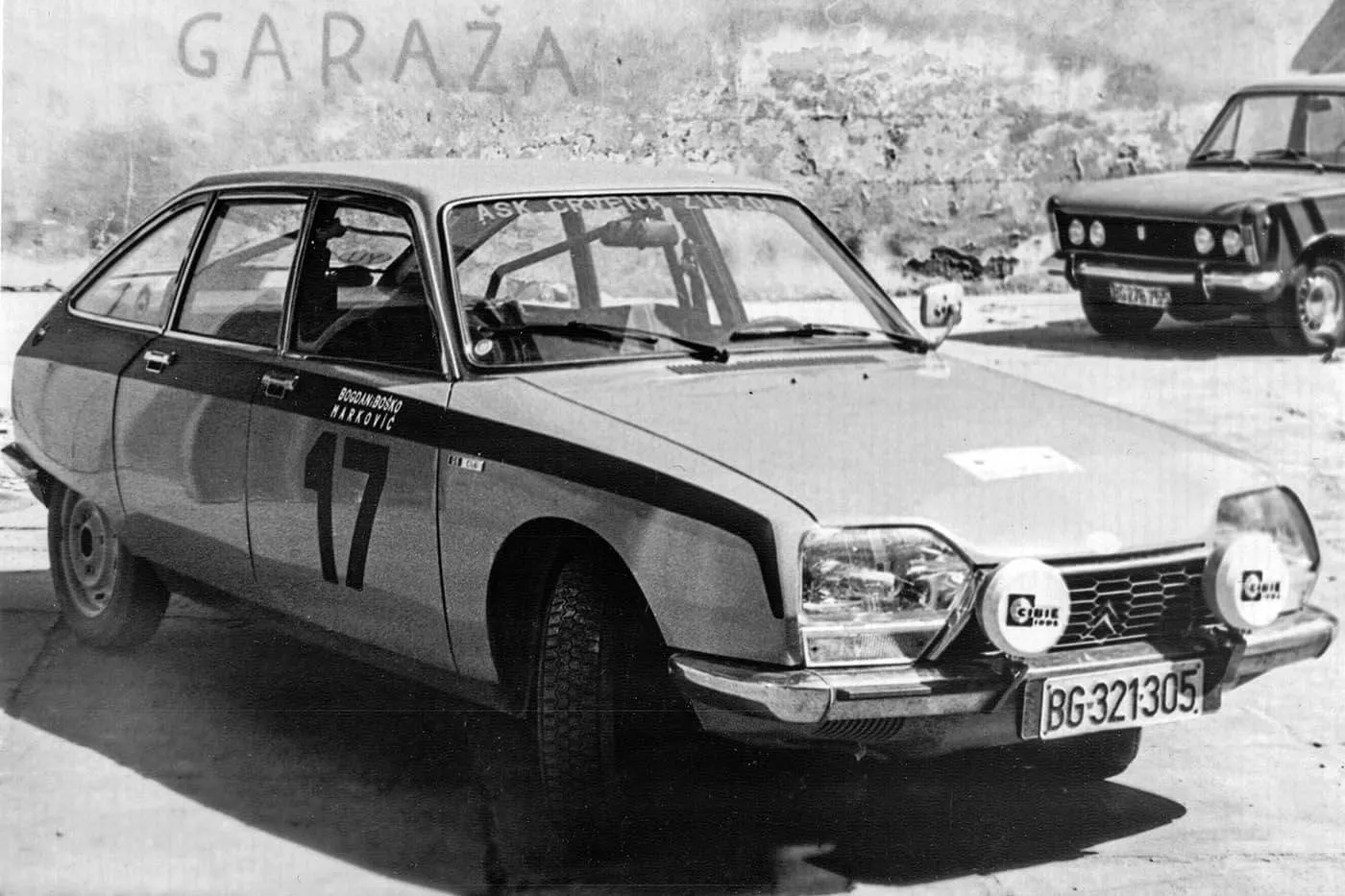 Otac kao „saučesnik” u karijeri: Mlađani Boško je u ovom Sitroenu GS ušao u auto-sport, kao suvozač ocu Bogdanu