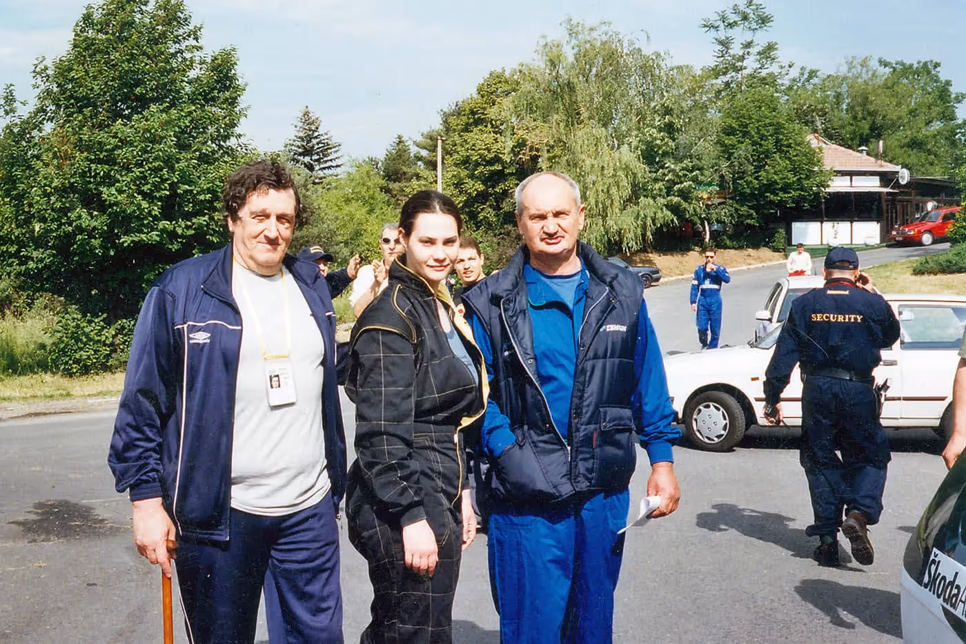 Nigde bez prijatelja i porodice: Icin veliki drugar bio je legendarni novinar, Vladimir Buljanović (levo), a u trkačkim vodama okušala se i Icina mezimica, ćerka Ivana