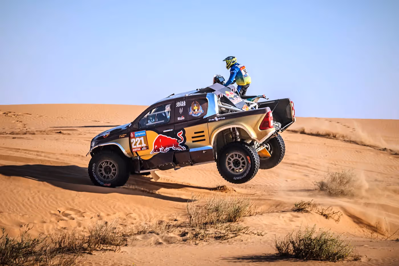 Na kraju najbolji vozač Tojote: Žilom De Mevijus je još od dolaska u Afriku postao prvi vozač s plasmanom na podijumu 