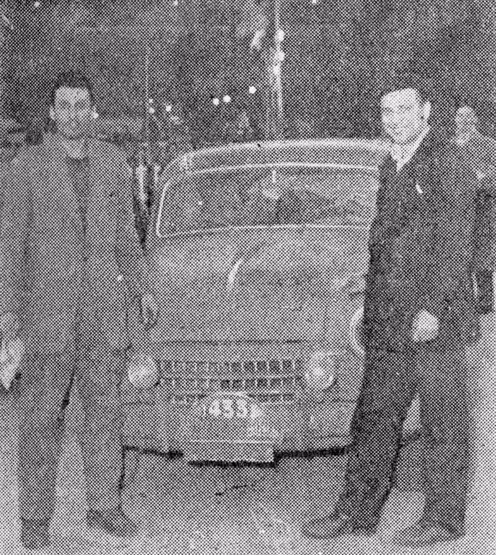 Sa suvozačem Slavkom Barbarićem u Fijatu 1400 učestvovao je na Monte Karlo reliju