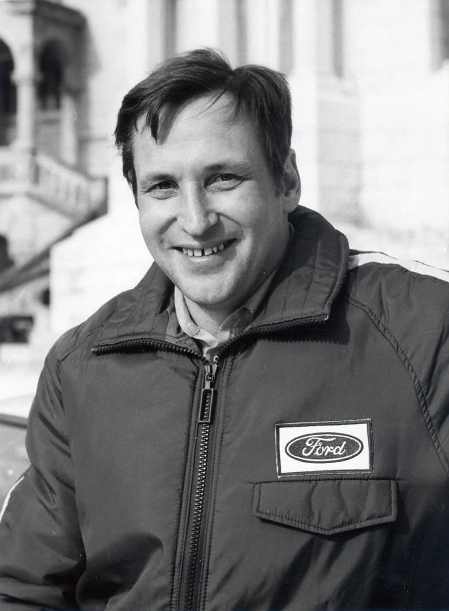 Timo Makinen, jedan od vozača iz prve garniture „Letećih Finaca” bio je fabrički vozač ekipe Ford