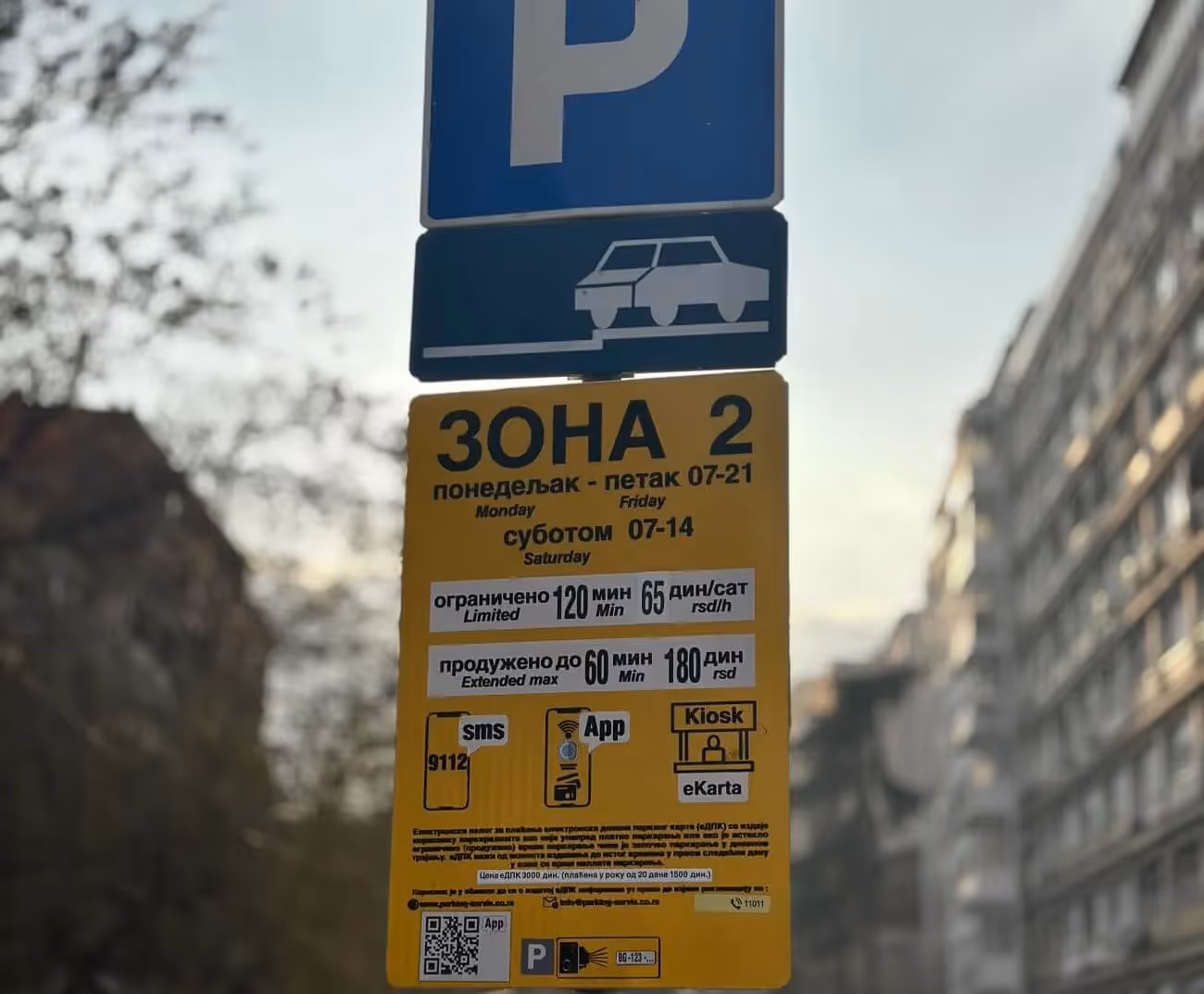 Parking servis podigao cene