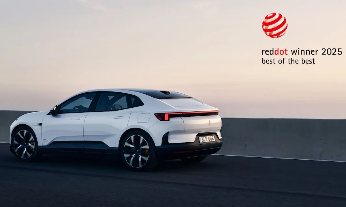 Nagrada za dizajn: Polestar 4 u odabranom društvu!