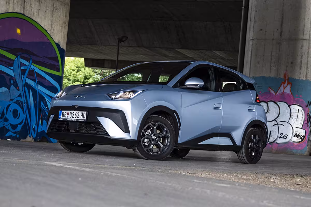 Test BYD Dolphin Surf EV