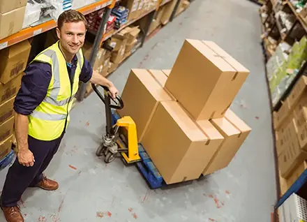 UK Warehouse using Profit4 software