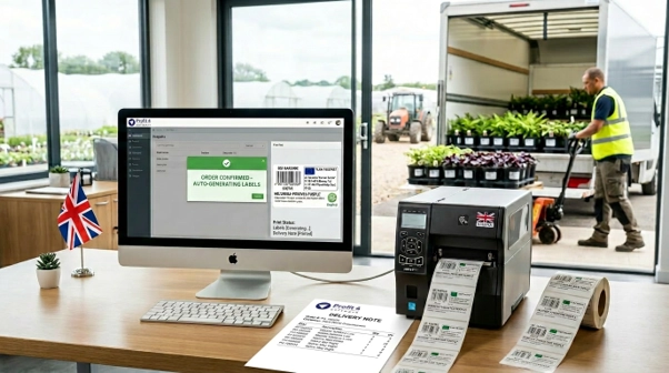 Automated customer specific labelling