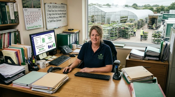 Seasonal peaks and troughs in UK horticulture