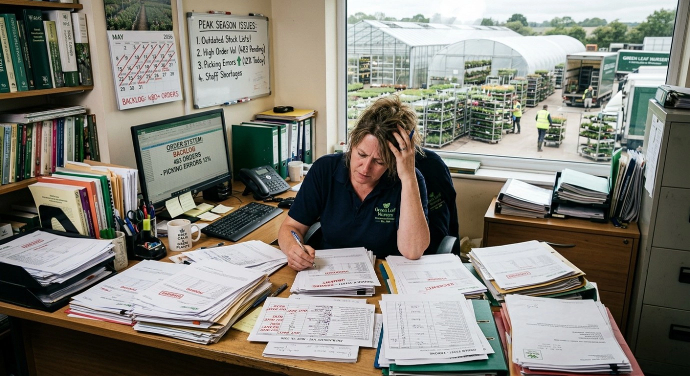 Seasonal peaks and troughs in UK horticulture
