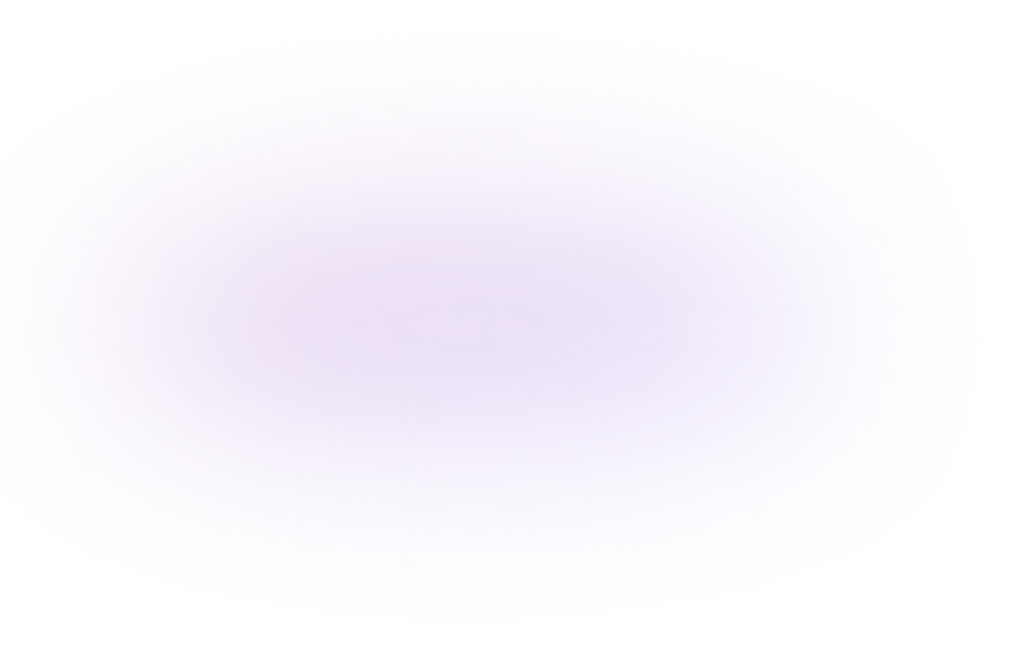 Purple circle with a glowing effect on a transparent background.